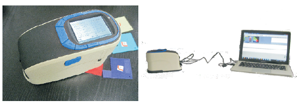 彩譜CS-600A/B 分光測(cè)色儀USB連接電腦
